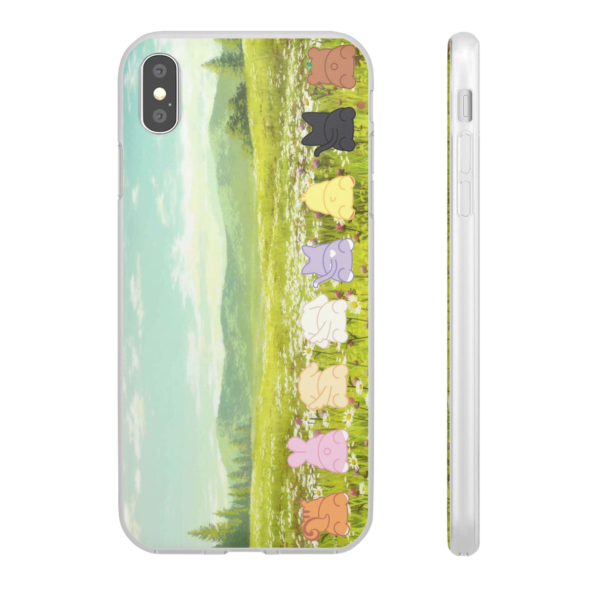 Ateez - Cute Atiny Butts Cell Phone Case - iPhone, Samsung and Custom Covers - K - Pop Phone Covers, Gifts for Carats, SVT Stylish Cell Phone Accessories - Beyond The Shoppe