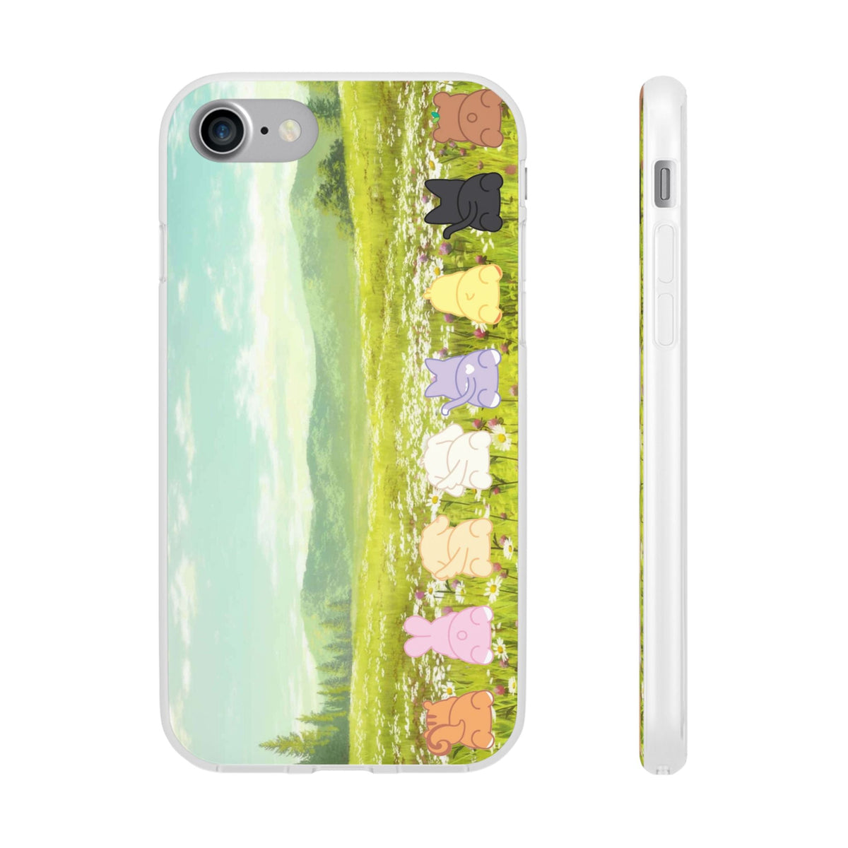 Ateez - Cute Atiny Butts Cell Phone Case - iPhone, Samsung and Custom Covers - K - Pop Phone Covers, Gifts for Carats, SVT Stylish Cell Phone Accessories - Beyond The Shoppe