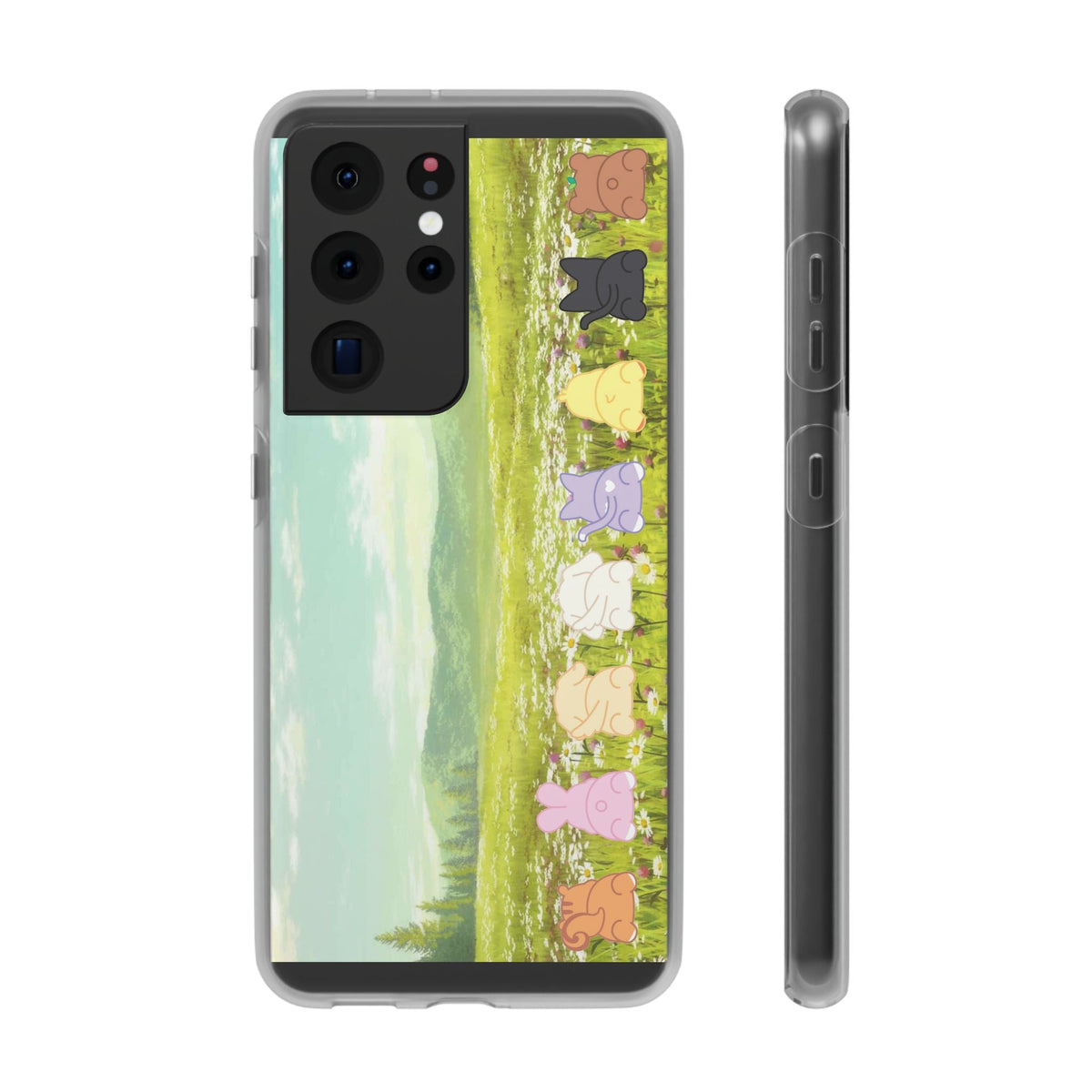 Ateez - Cute Atiny Butts Cell Phone Case - iPhone, Samsung and Custom Covers - K - Pop Phone Covers, Gifts for Carats, SVT Stylish Cell Phone Accessories - Beyond The Shoppe
