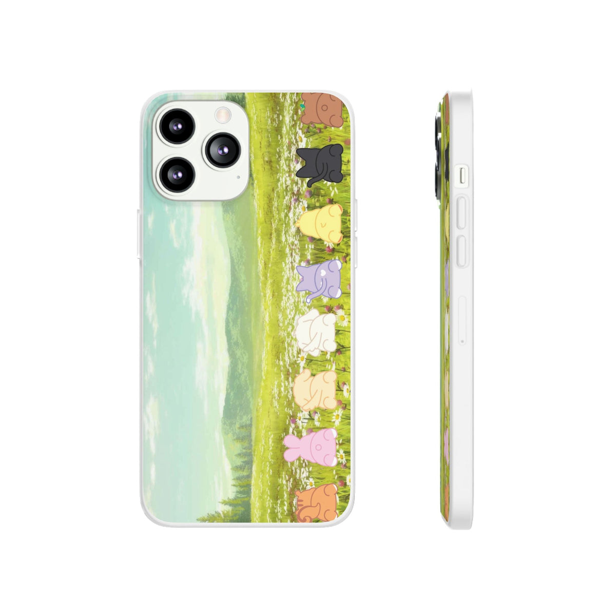 Ateez - Cute Atiny Butts Cell Phone Case - iPhone, Samsung and Custom Covers - K - Pop Phone Covers, Gifts for Carats, SVT Stylish Cell Phone Accessories - Beyond The Shoppe