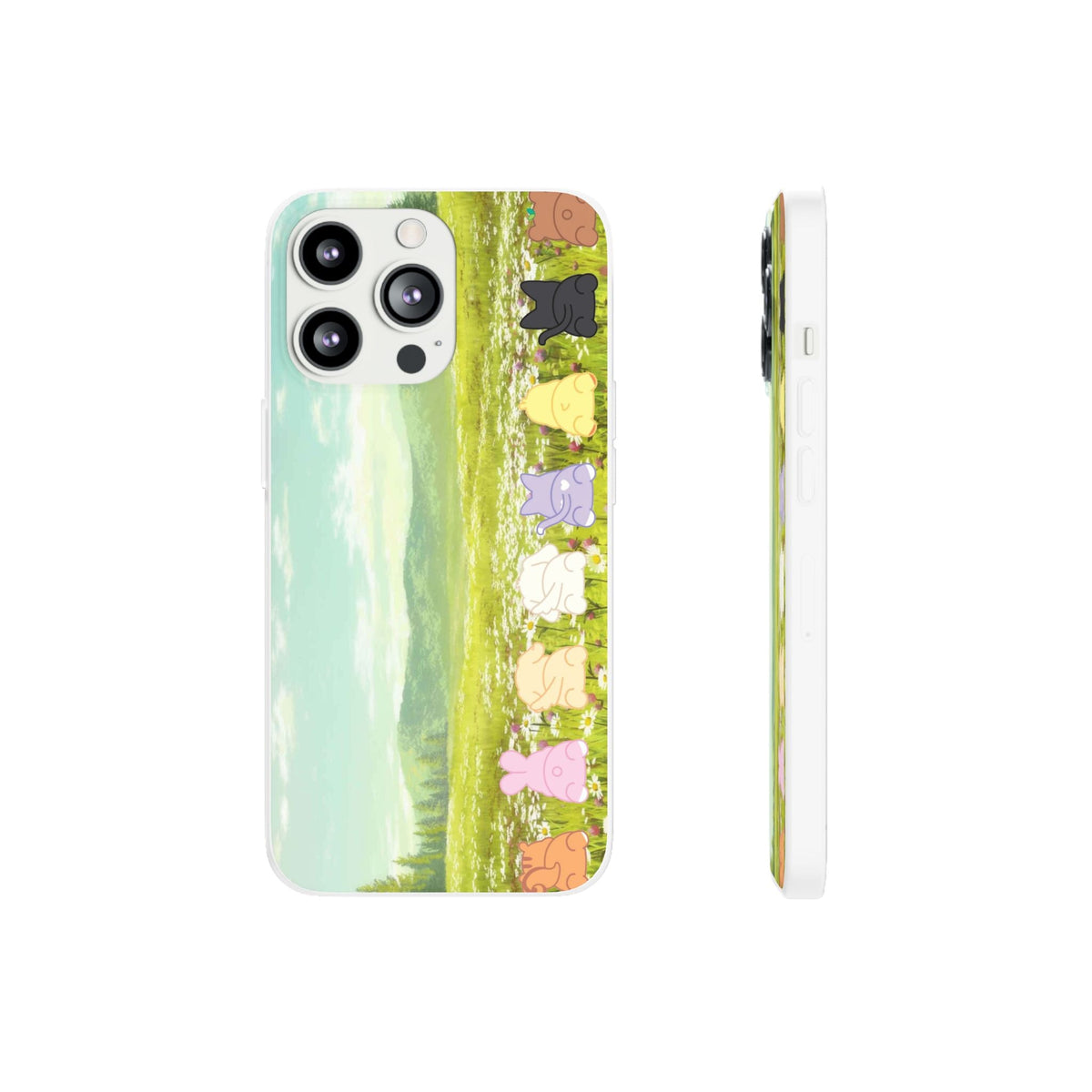 Ateez - Cute Atiny Butts Cell Phone Case - iPhone, Samsung and Custom Covers - K - Pop Phone Covers, Gifts for Carats, SVT Stylish Cell Phone Accessories - Beyond The Shoppe