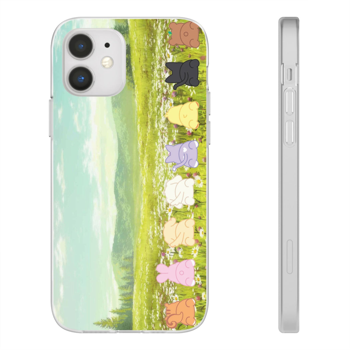 Ateez - Cute Atiny Butts Cell Phone Case - iPhone, Samsung and Custom Covers - K - Pop Phone Covers, Gifts for Carats, SVT Stylish Cell Phone Accessories - Beyond The Shoppe