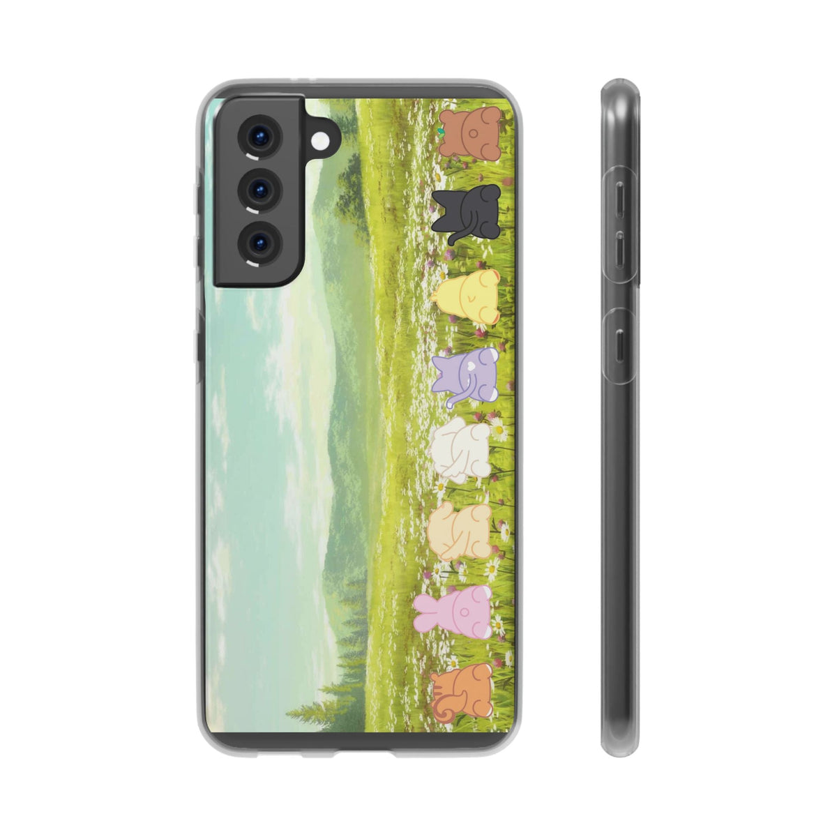 Ateez - Cute Atiny Butts Cell Phone Case - iPhone, Samsung and Custom Covers - K - Pop Phone Covers, Gifts for Carats, SVT Stylish Cell Phone Accessories - Beyond The Shoppe