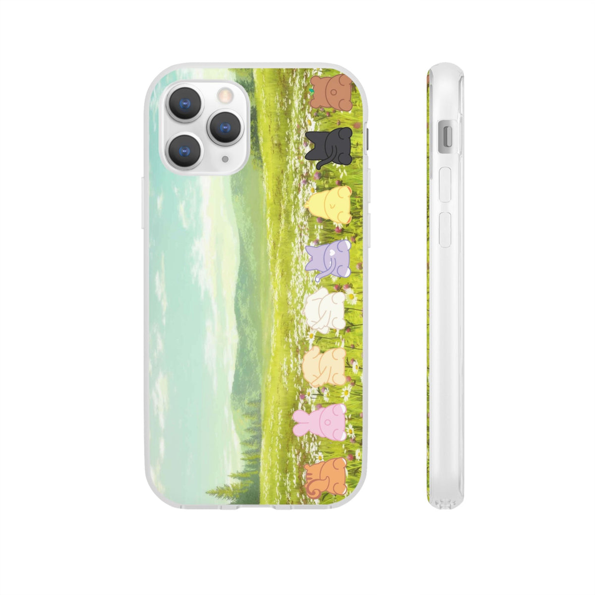 Ateez - Cute Atiny Butts Cell Phone Case - iPhone, Samsung and Custom Covers - K - Pop Phone Covers, Gifts for Carats, SVT Stylish Cell Phone Accessories - Beyond The Shoppe