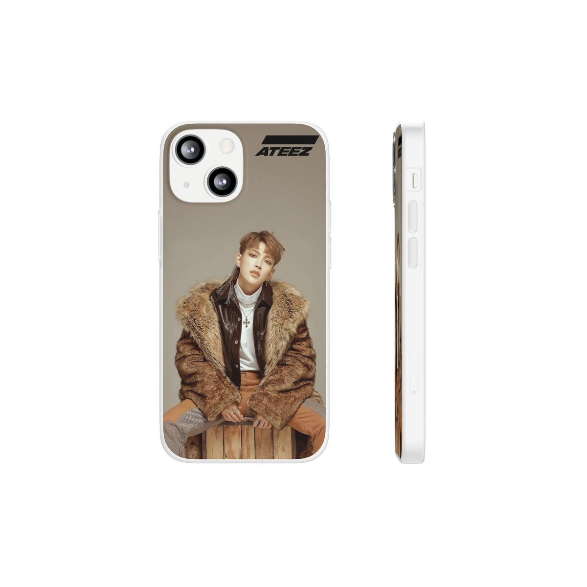 Ateez Hongjoong Cell Phone Case - iPhone, Samsung and Custom Covers - K - Pop Phone Covers, Gifts for Carats, SVT Stylish Cell Phone Accessories - Beyond The Shoppe