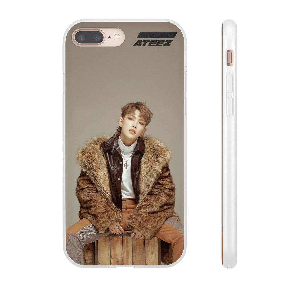Ateez Hongjoong Cell Phone Case - iPhone, Samsung and Custom Covers - K - Pop Phone Covers, Gifts for Carats, SVT Stylish Cell Phone Accessories - Beyond The Shoppe