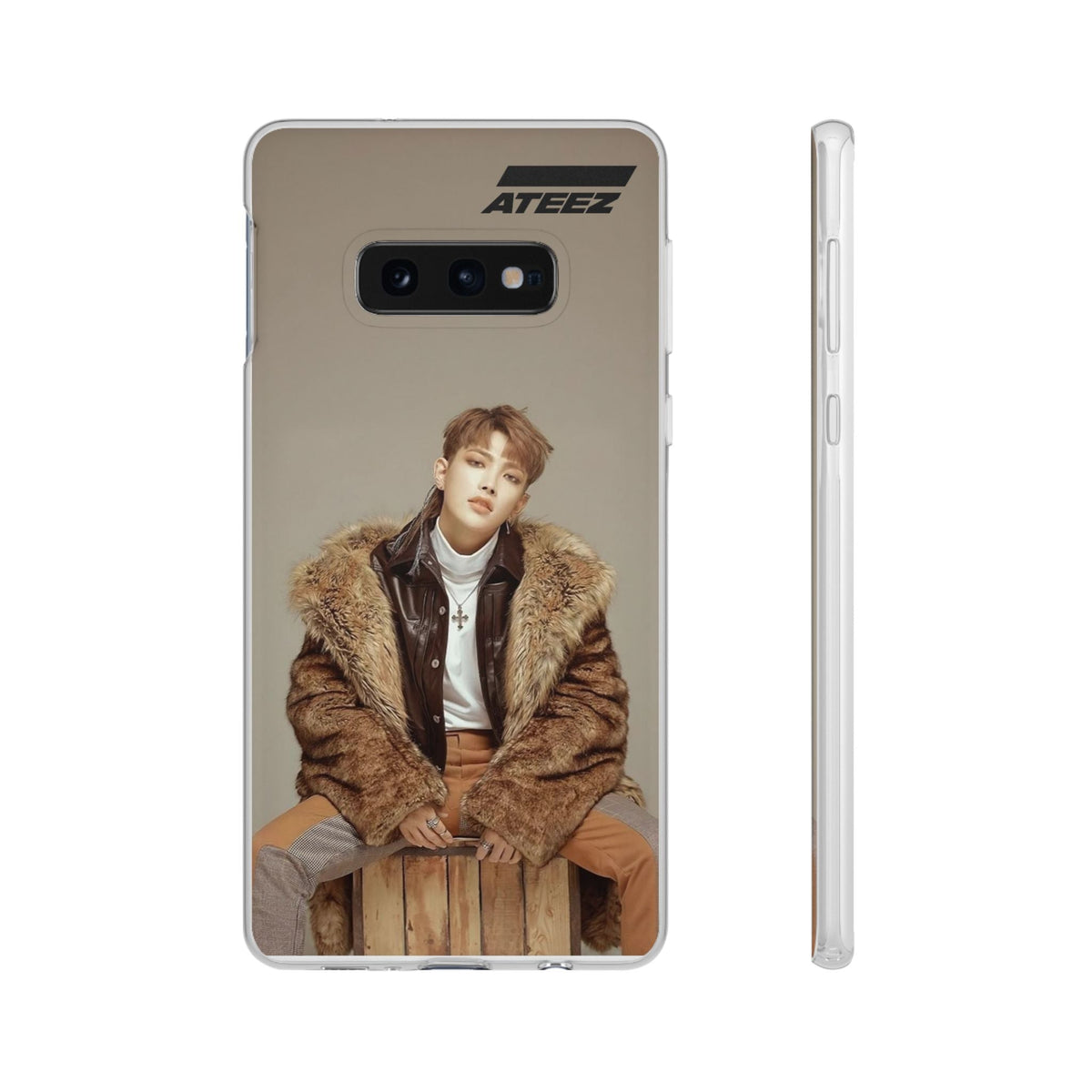Ateez Hongjoong Cell Phone Case - iPhone, Samsung and Custom Covers - K - Pop Phone Covers, Gifts for Carats, SVT Stylish Cell Phone Accessories - Beyond The Shoppe