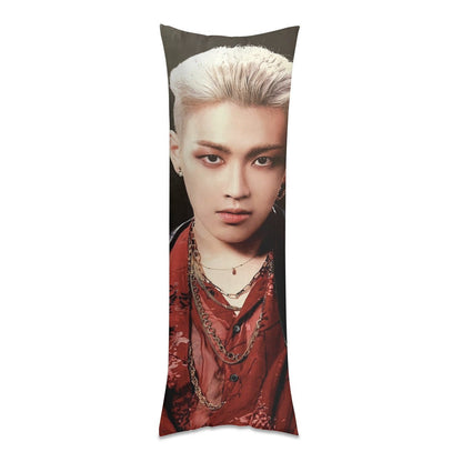Ateez Honjoong Body Pillow case - 3 sizes - Kim Hongjoong double sided full size pillowcase - Aniteez - Beyond The Shoppe