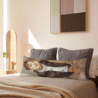 Ateez Honjoong Body Pillow case - 3 sizes - Kim Hongjoong full size pillowcase - Aniteez - Beyond The Shoppe