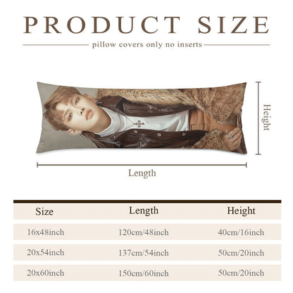 Ateez Honjoong Body Pillow case - 3 sizes - Kim Hongjoong full size pillowcase - Aniteez - Beyond The Shoppe