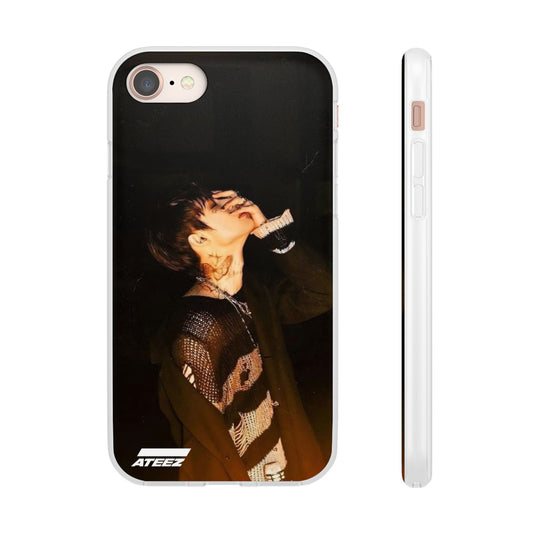 Ateez Mingi Cell Phone Case - iPhone, Samsung and Custom Covers - K - Pop Phone Covers, Gifts for Carats, SVT Stylish Cell Phone Accessories - Beyond The Shoppe
