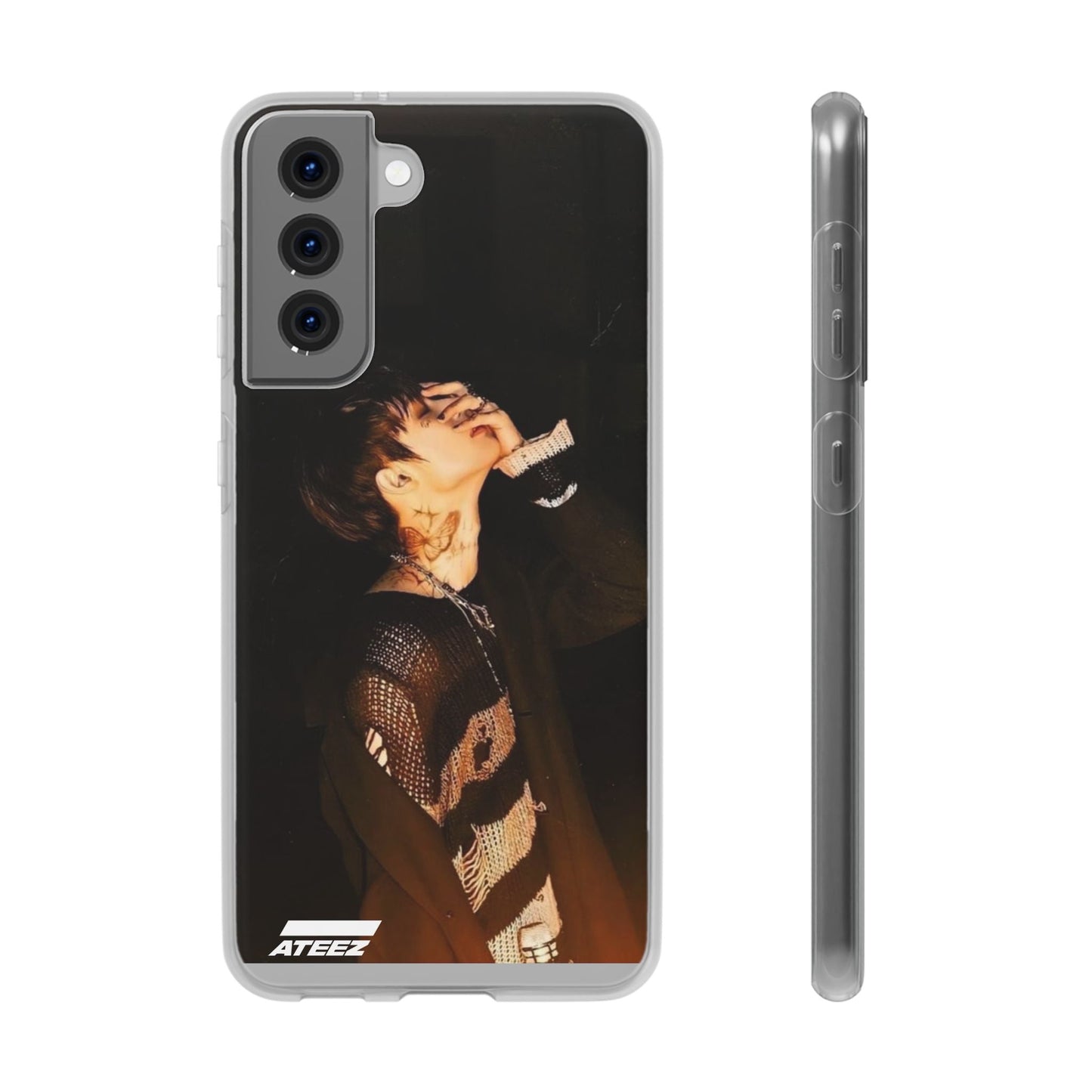 Ateez Mingi Cell Phone Case - iPhone, Samsung and Custom Covers - K - Pop Phone Covers, Gifts for Carats, SVT Stylish Cell Phone Accessories - Beyond The Shoppe