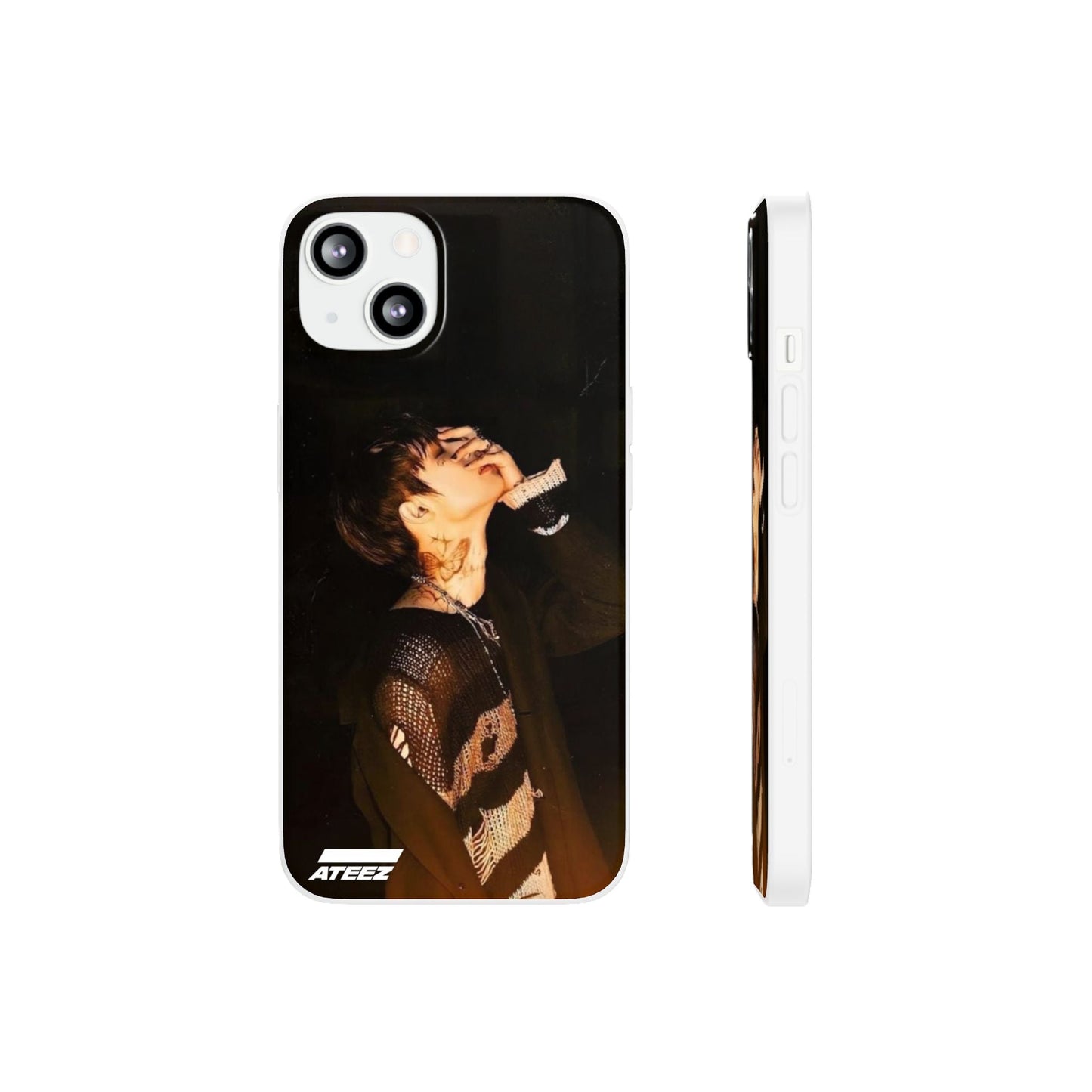 Ateez Mingi Cell Phone Case - iPhone, Samsung and Custom Covers - K - Pop Phone Covers, Gifts for Carats, SVT Stylish Cell Phone Accessories - Beyond The Shoppe