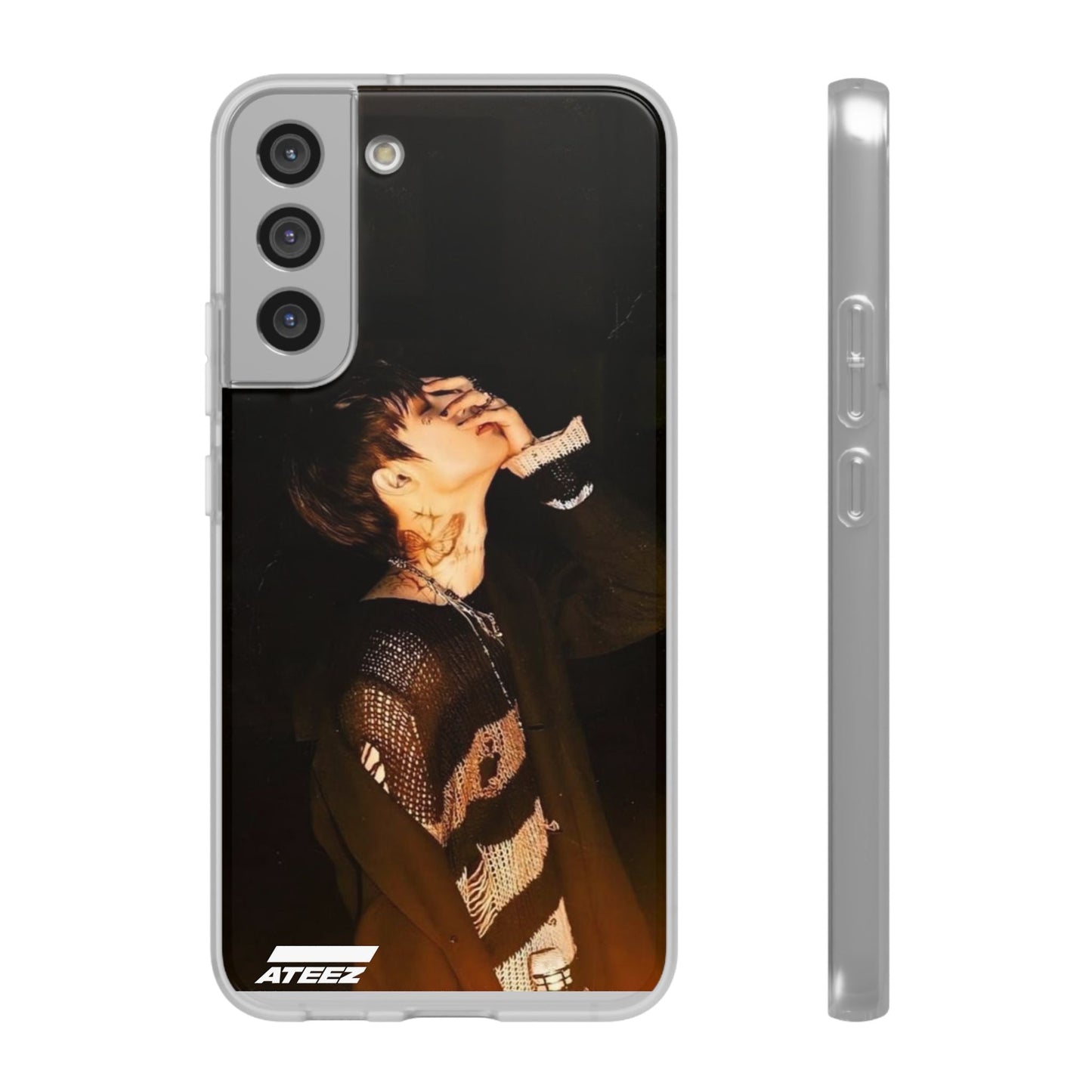 Ateez Mingi Cell Phone Case - iPhone, Samsung and Custom Covers - K - Pop Phone Covers, Gifts for Carats, SVT Stylish Cell Phone Accessories - Beyond The Shoppe