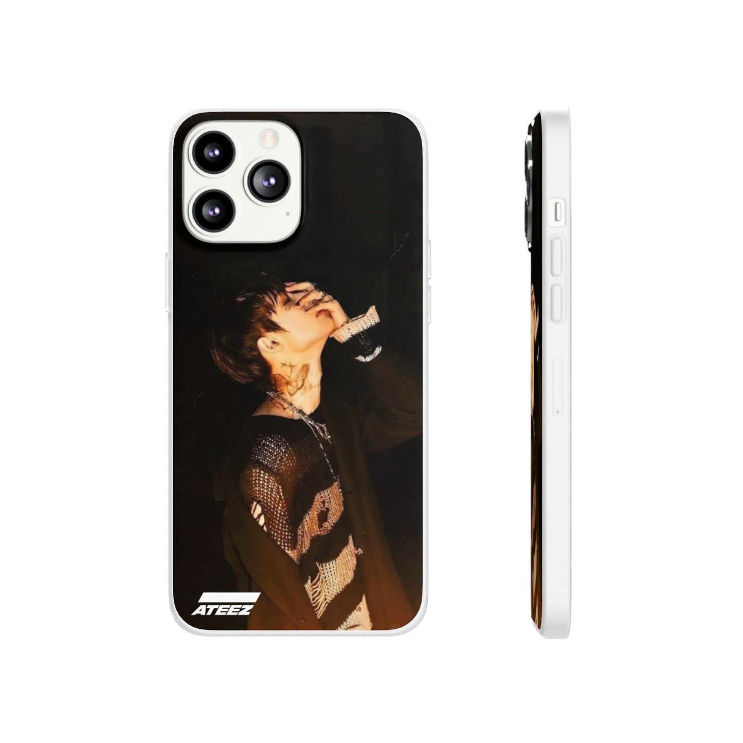 Ateez Mingi Cell Phone Case - iPhone, Samsung and Custom Covers - K - Pop Phone Covers, Gifts for Carats, SVT Stylish Cell Phone Accessories - Beyond The Shoppe