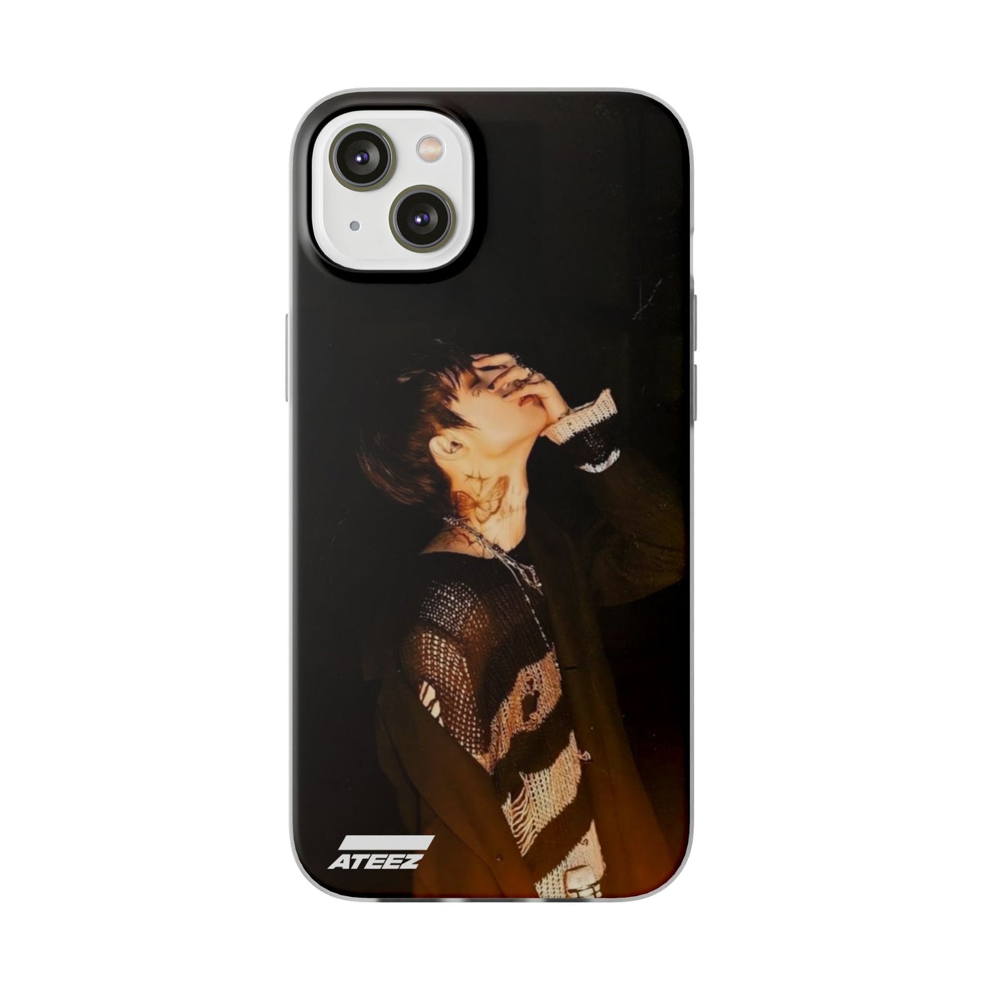 Ateez Mingi Cell Phone Case - iPhone, Samsung and Custom Covers - K - Pop Phone Covers, Gifts for Carats, SVT Stylish Cell Phone Accessories - Beyond The Shoppe