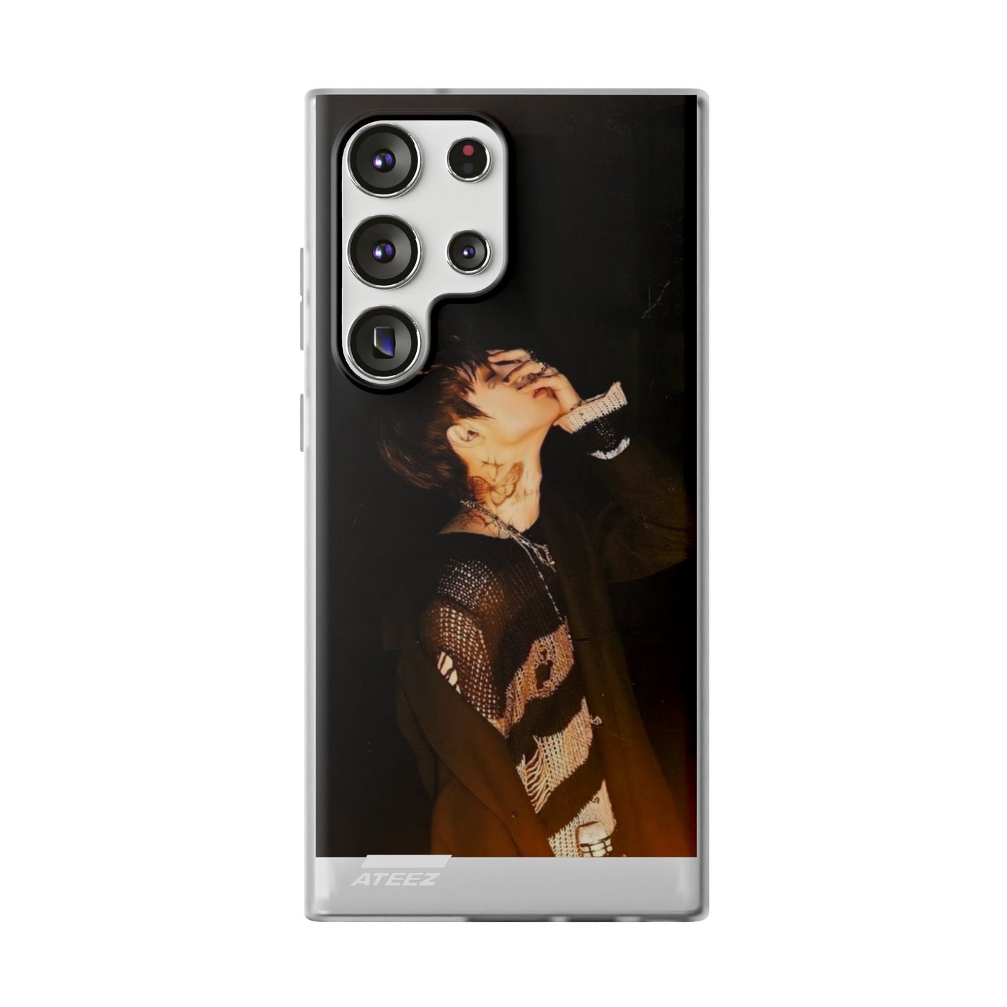 Ateez Mingi Cell Phone Case - iPhone, Samsung and Custom Covers - K - Pop Phone Covers, Gifts for Carats, SVT Stylish Cell Phone Accessories - Beyond The Shoppe
