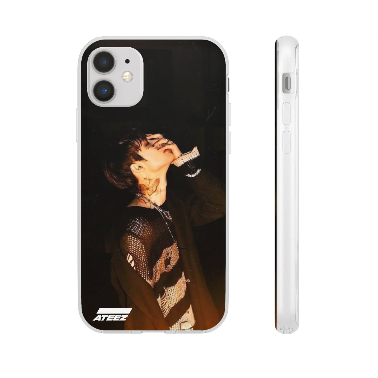 Ateez Mingi Cell Phone Case - iPhone, Samsung and Custom Covers - K - Pop Phone Covers, Gifts for Carats, SVT Stylish Cell Phone Accessories - Beyond The Shoppe