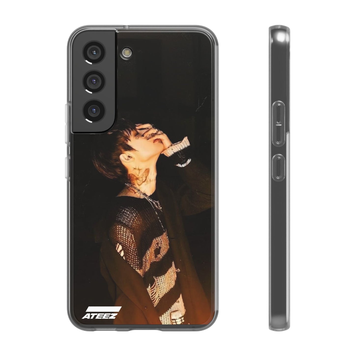 Ateez Mingi Cell Phone Case - iPhone, Samsung and Custom Covers - K - Pop Phone Covers, Gifts for Carats, SVT Stylish Cell Phone Accessories - Beyond The Shoppe