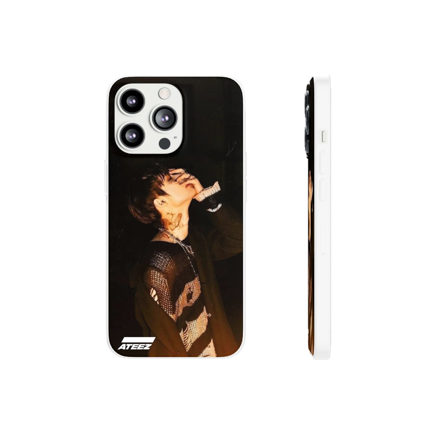 Ateez Mingi Cell Phone Case - iPhone, Samsung and Custom Covers - K - Pop Phone Covers, Gifts for Carats, SVT Stylish Cell Phone Accessories - Beyond The Shoppe