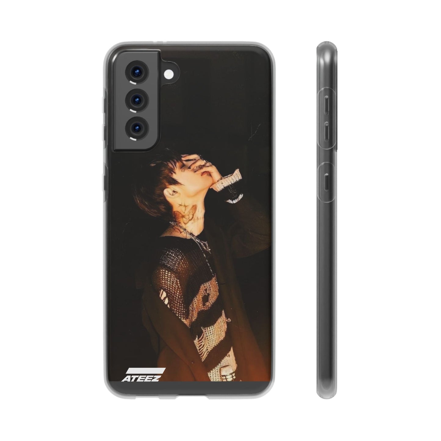 Ateez Mingi Cell Phone Case - iPhone, Samsung and Custom Covers - K - Pop Phone Covers, Gifts for Carats, SVT Stylish Cell Phone Accessories - Beyond The Shoppe