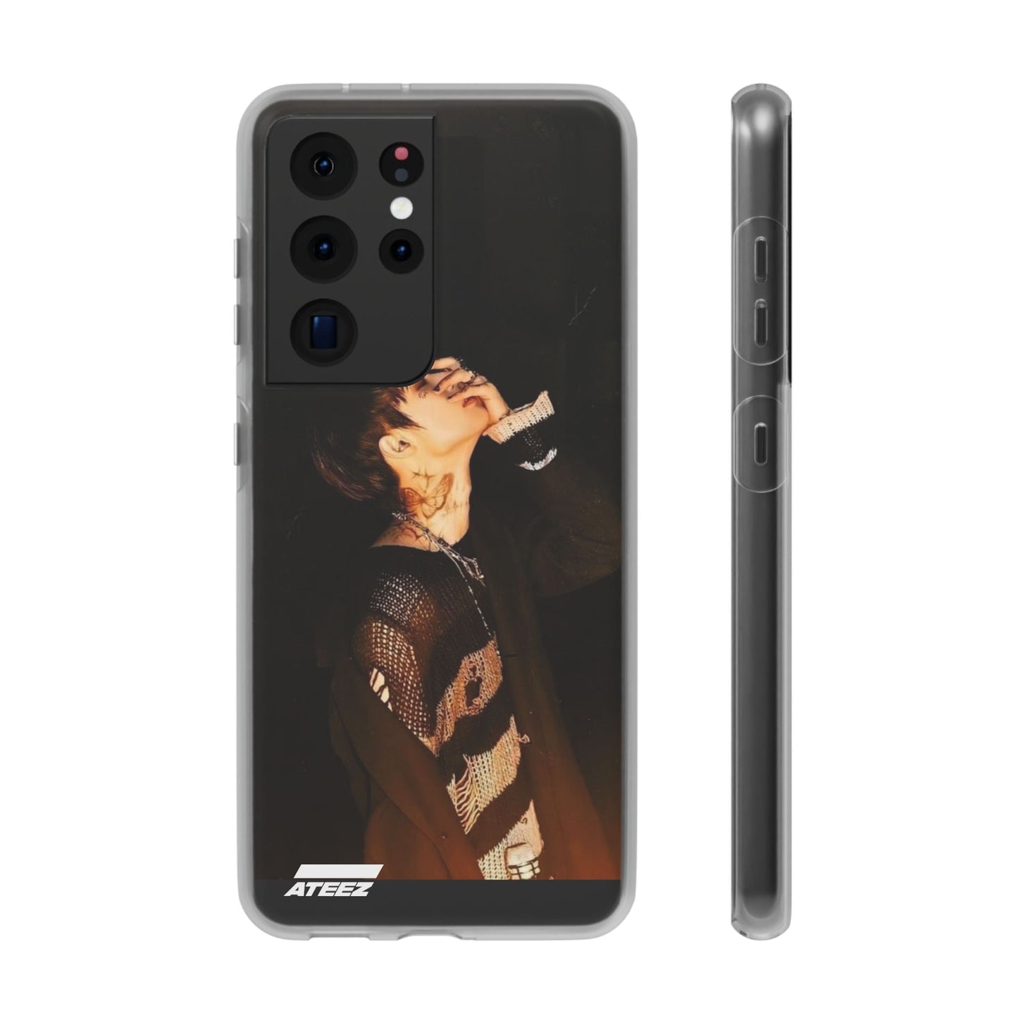 Ateez Mingi Cell Phone Case - iPhone, Samsung and Custom Covers - K - Pop Phone Covers, Gifts for Carats, SVT Stylish Cell Phone Accessories - Beyond The Shoppe