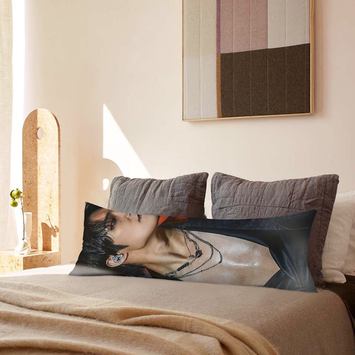Ateez Mingi - Full Body Pillow Case - Double Sided Full Body Pillowcases - 3 sizes! Long Pillow Cover Double - Sided Design (Multiple Sizes) - Beyond The Shoppe
