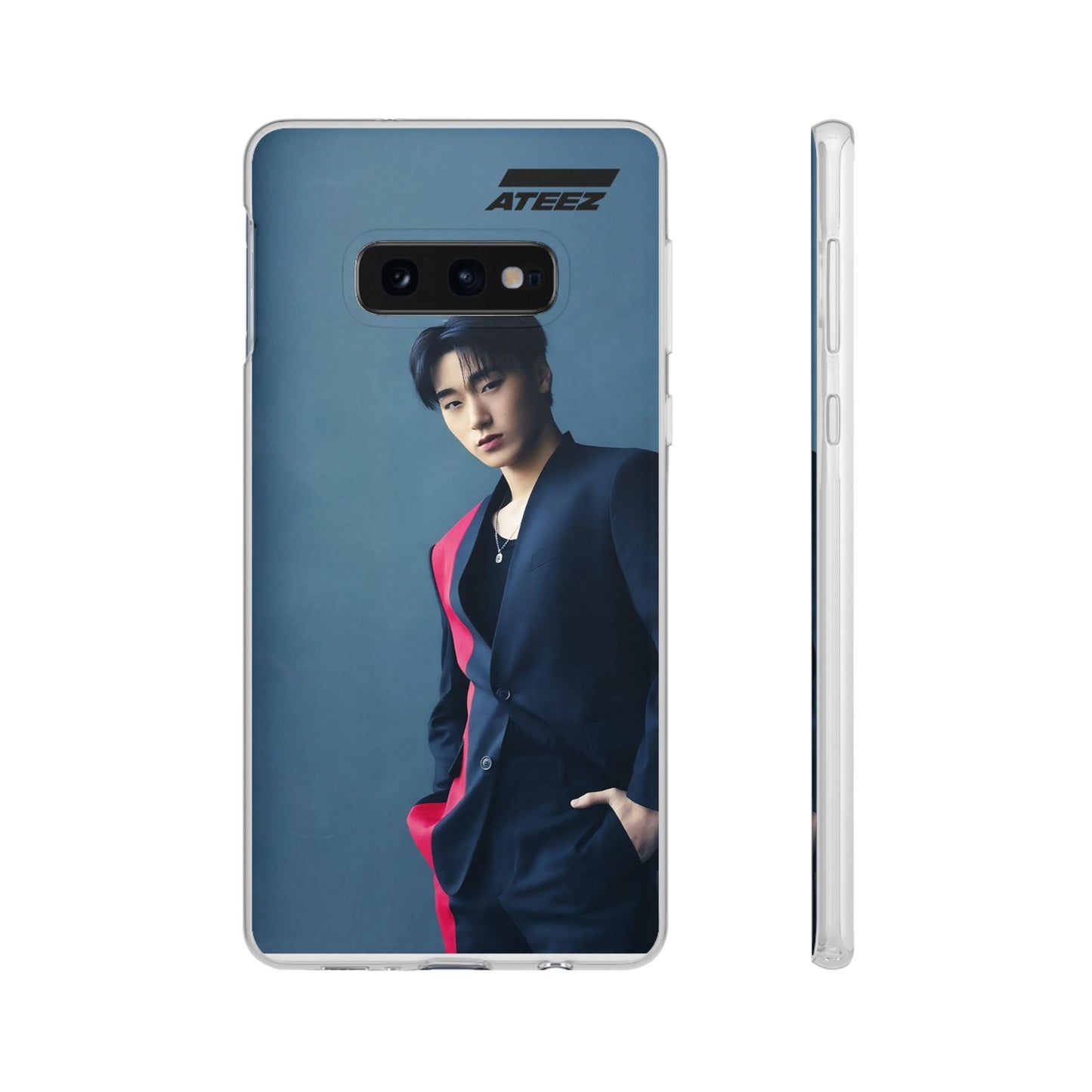 Ateez San Cell Phone Case - iPhone, Samsung and Custom Covers - K - Pop Phone Covers, Gifts for Carats, SVT Stylish Cell Phone Accessories - Beyond The Shoppe