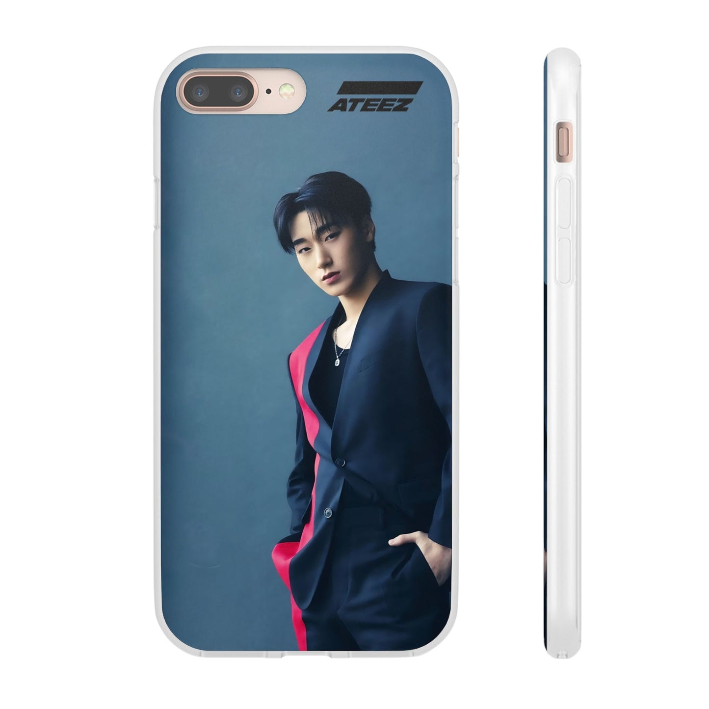 Ateez San Cell Phone Case - iPhone, Samsung and Custom Covers - K - Pop Phone Covers, Gifts for Carats, SVT Stylish Cell Phone Accessories - Beyond The Shoppe