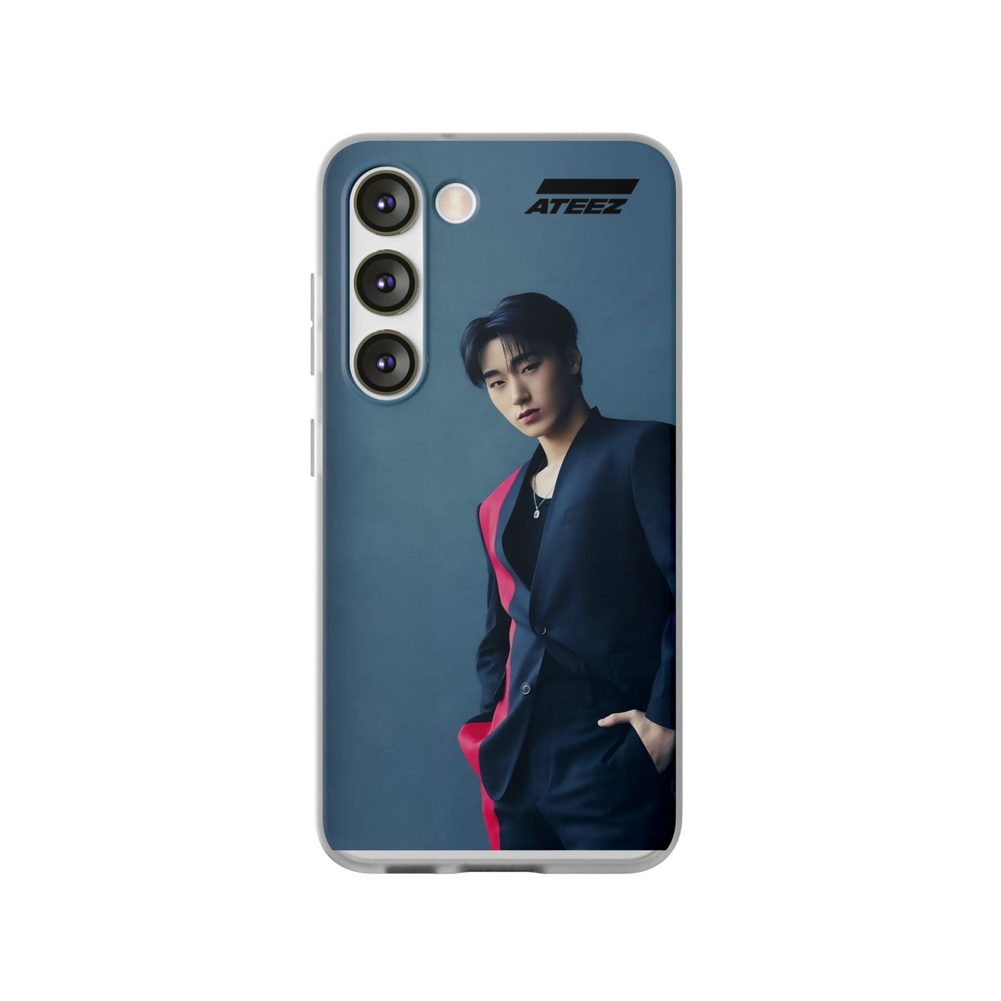 Ateez San Cell Phone Case - iPhone, Samsung and Custom Covers - K - Pop Phone Covers, Gifts for Carats, SVT Stylish Cell Phone Accessories - Beyond The Shoppe