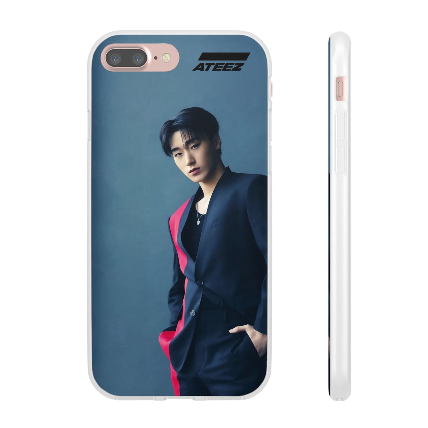 Ateez San Cell Phone Case - iPhone, Samsung and Custom Covers - K - Pop Phone Covers, Gifts for Carats, SVT Stylish Cell Phone Accessories - Beyond The Shoppe