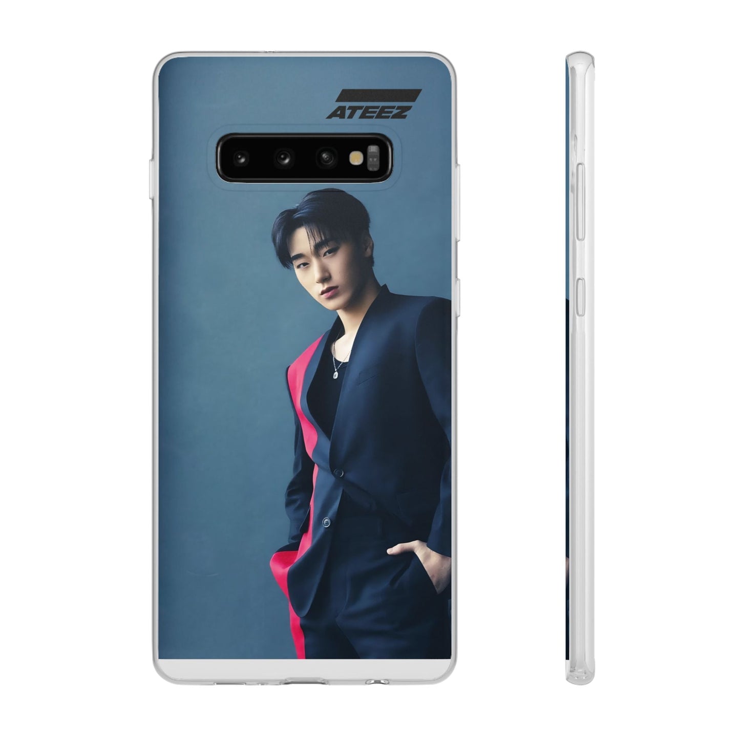 Ateez San Cell Phone Case - iPhone, Samsung and Custom Covers - K - Pop Phone Covers, Gifts for Carats, SVT Stylish Cell Phone Accessories - Beyond The Shoppe