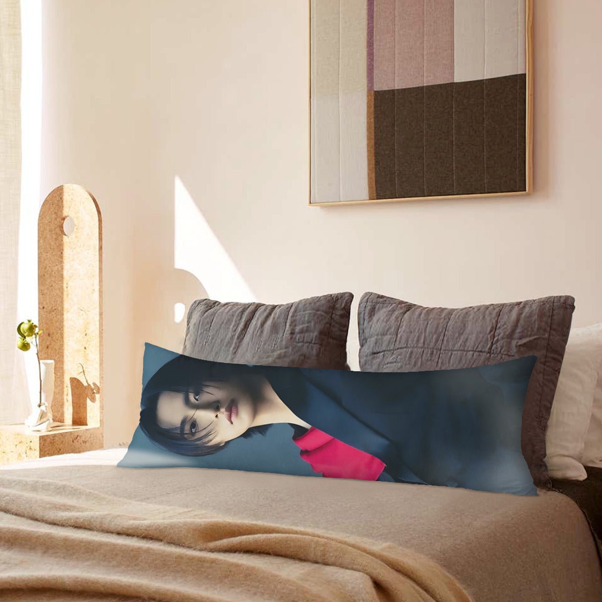 Ateez Seonhwa Full body pillow case - double sided in 3 sizes Ateez full size pillowcase - Aniteez pillow case - Beyond The Shoppe