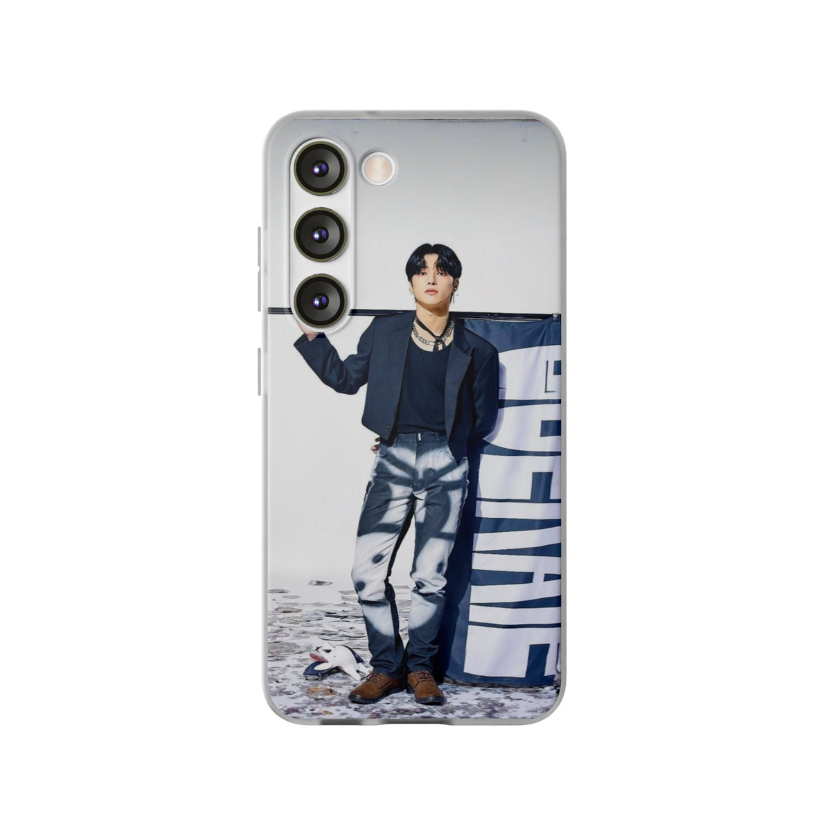 Ateez Wooyoung Cell Phone Case - iPhone, Samsung and Custom Covers - K - Pop Phone Covers, Gifts for Carats, SVT Stylish Cell Phone Accessories - Beyond The Shoppe