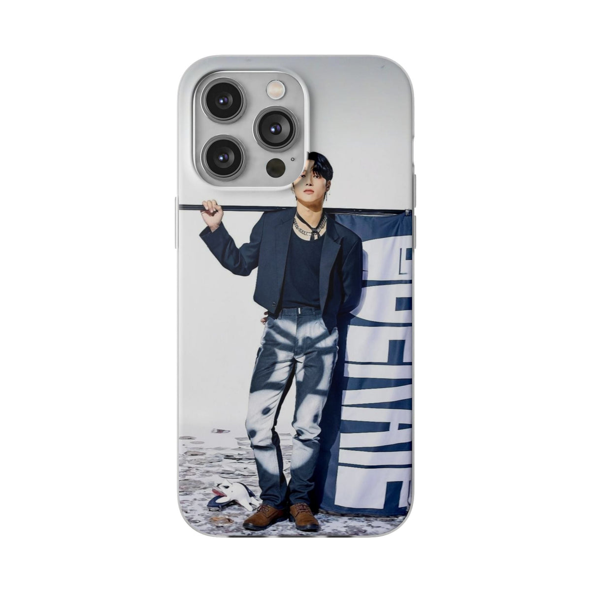 Ateez Wooyoung Cell Phone Case - iPhone, Samsung and Custom Covers - K - Pop Phone Covers, Gifts for Carats, SVT Stylish Cell Phone Accessories - Beyond The Shoppe