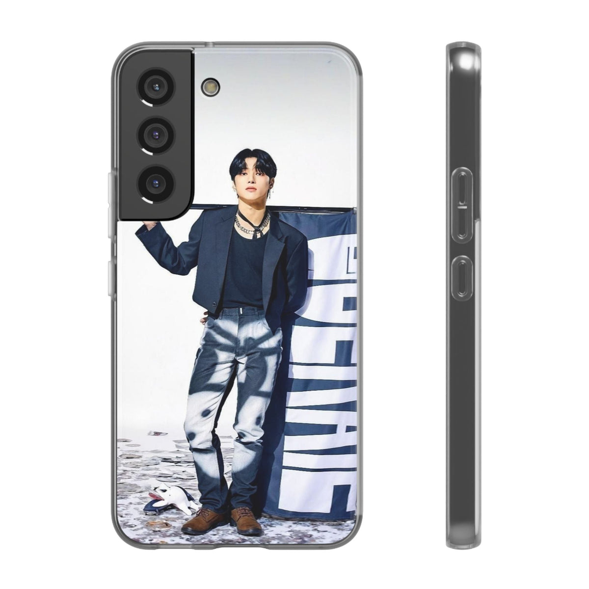 Ateez Wooyoung Cell Phone Case - iPhone, Samsung and Custom Covers - K - Pop Phone Covers, Gifts for Carats, SVT Stylish Cell Phone Accessories - Beyond The Shoppe