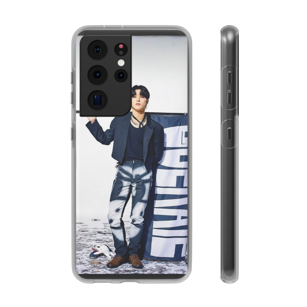 Ateez Wooyoung Cell Phone Case - iPhone, Samsung and Custom Covers - K - Pop Phone Covers, Gifts for Carats, SVT Stylish Cell Phone Accessories - Beyond The Shoppe