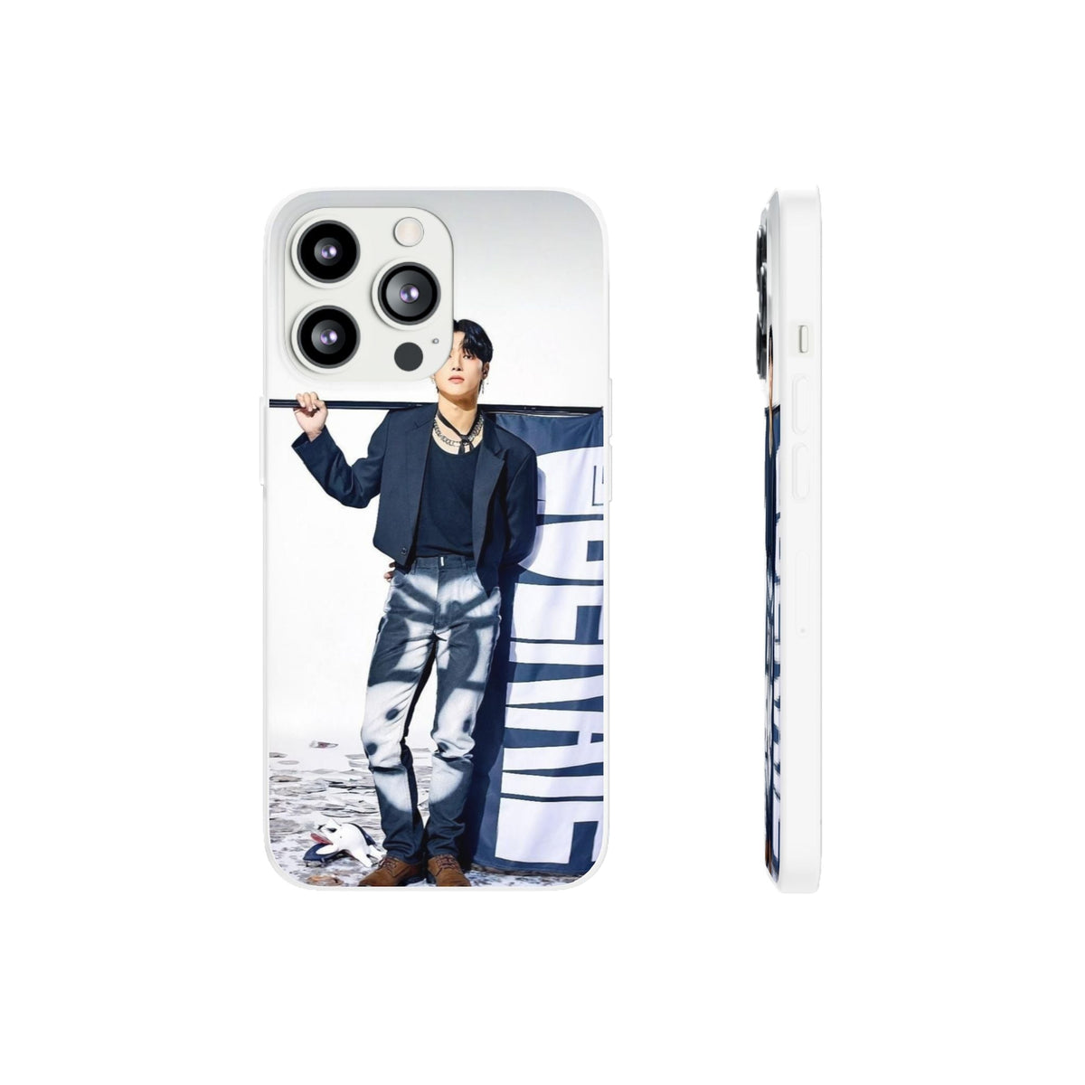 Ateez Wooyoung Cell Phone Case - iPhone, Samsung and Custom Covers - K - Pop Phone Covers, Gifts for Carats, SVT Stylish Cell Phone Accessories - Beyond The Shoppe