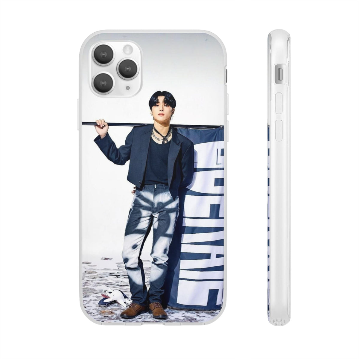 Ateez Wooyoung Cell Phone Case - iPhone, Samsung and Custom Covers - K - Pop Phone Covers, Gifts for Carats, SVT Stylish Cell Phone Accessories - Beyond The Shoppe