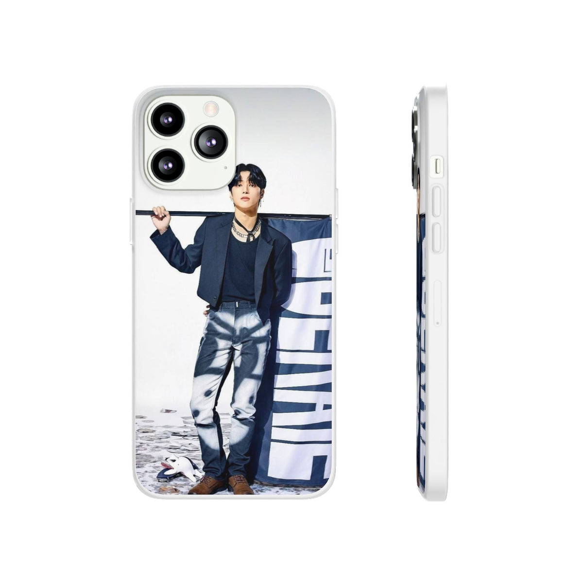 Ateez Wooyoung Cell Phone Case - iPhone, Samsung and Custom Covers - K - Pop Phone Covers, Gifts for Carats, SVT Stylish Cell Phone Accessories - Beyond The Shoppe