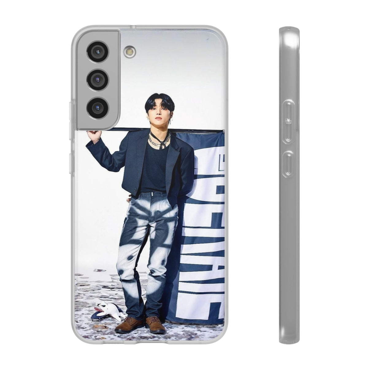 Ateez Wooyoung Cell Phone Case - iPhone, Samsung and Custom Covers - K - Pop Phone Covers, Gifts for Carats, SVT Stylish Cell Phone Accessories - Beyond The Shoppe