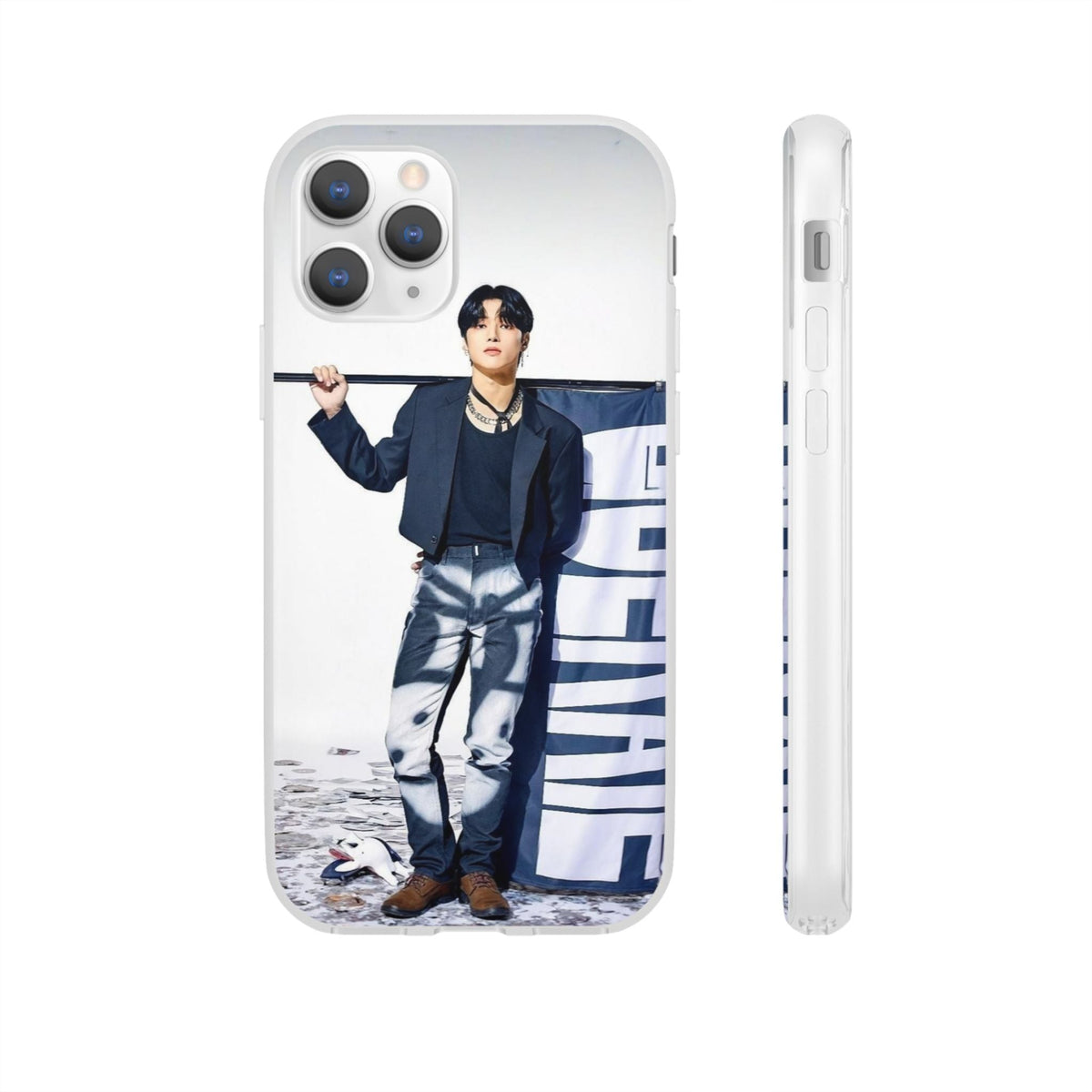 Ateez Wooyoung Cell Phone Case - iPhone, Samsung and Custom Covers - K - Pop Phone Covers, Gifts for Carats, SVT Stylish Cell Phone Accessories - Beyond The Shoppe