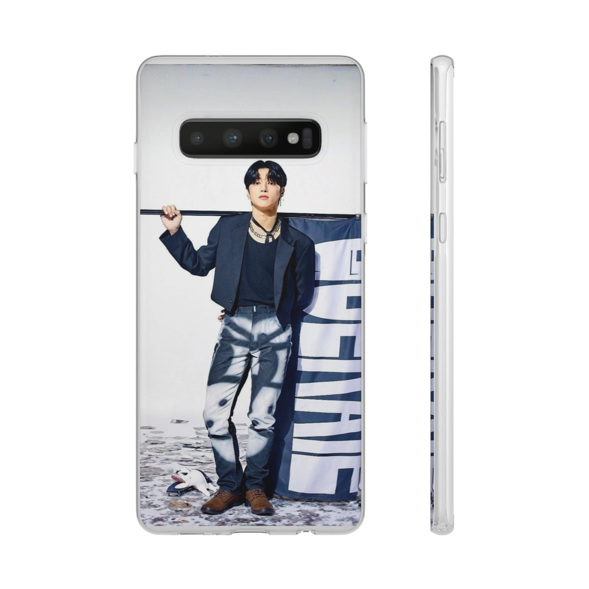 Ateez Wooyoung Cell Phone Case - iPhone, Samsung and Custom Covers - K - Pop Phone Covers, Gifts for Carats, SVT Stylish Cell Phone Accessories - Beyond The Shoppe