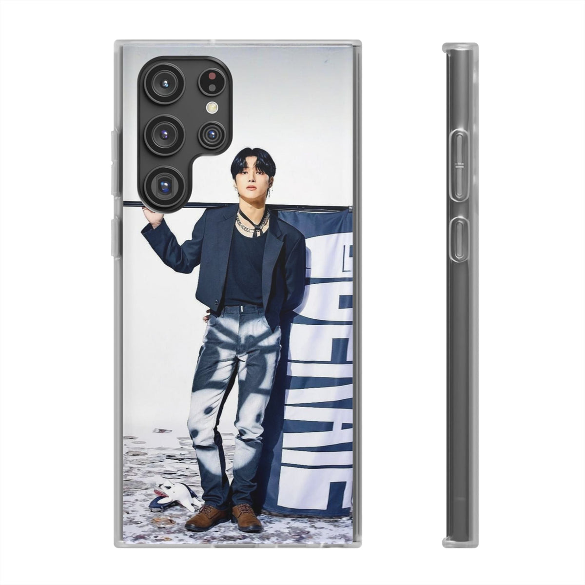 Ateez Wooyoung Cell Phone Case - iPhone, Samsung and Custom Covers - K - Pop Phone Covers, Gifts for Carats, SVT Stylish Cell Phone Accessories - Beyond The Shoppe