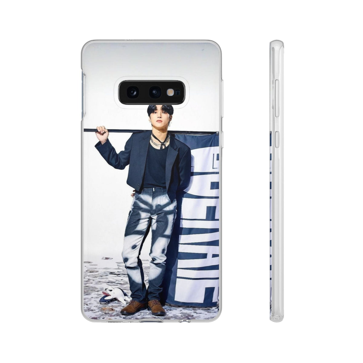 Ateez Wooyoung Cell Phone Case - iPhone, Samsung and Custom Covers - K - Pop Phone Covers, Gifts for Carats, SVT Stylish Cell Phone Accessories - Beyond The Shoppe