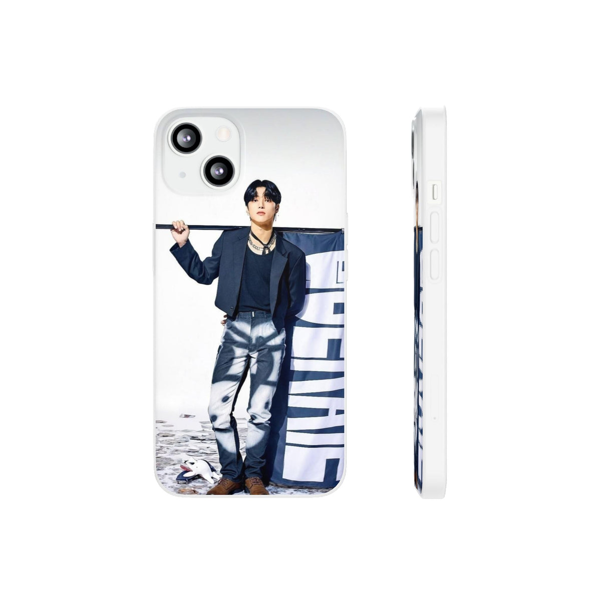 Ateez Wooyoung Cell Phone Case - iPhone, Samsung and Custom Covers - K - Pop Phone Covers, Gifts for Carats, SVT Stylish Cell Phone Accessories - Beyond The Shoppe