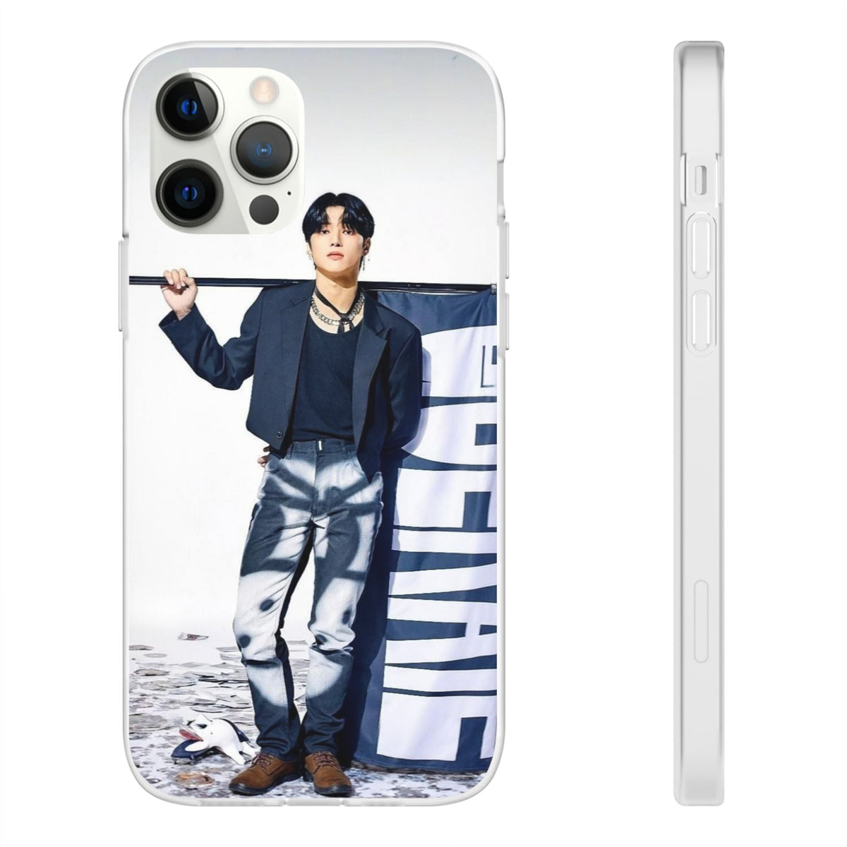 Ateez Wooyoung Cell Phone Case - iPhone, Samsung and Custom Covers - K - Pop Phone Covers, Gifts for Carats, SVT Stylish Cell Phone Accessories - Beyond The Shoppe