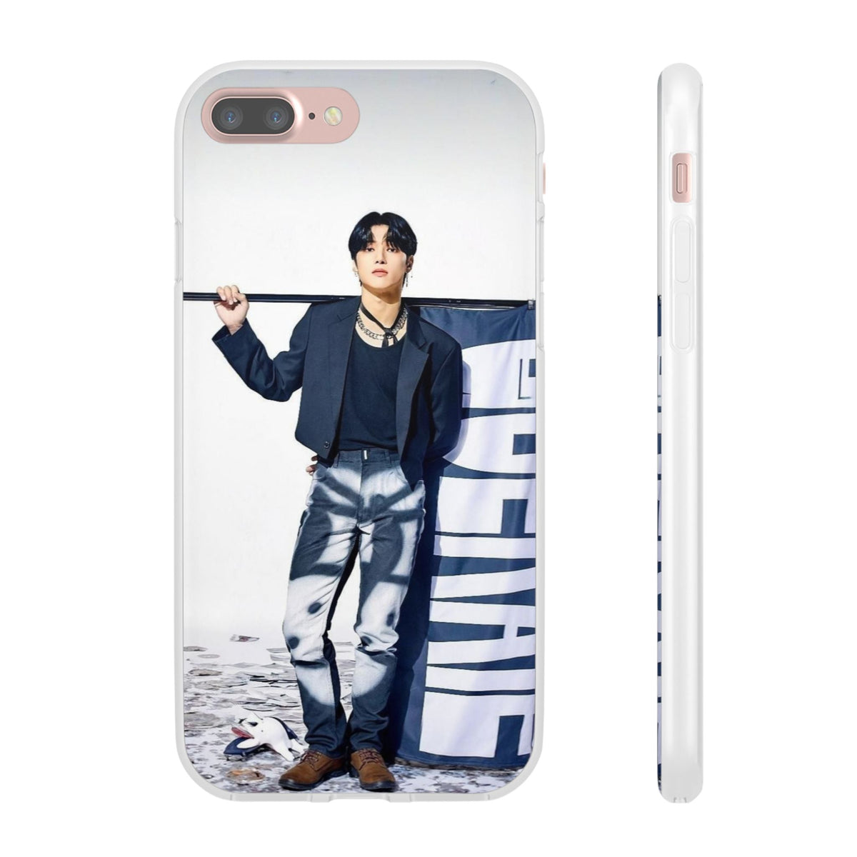 Ateez Wooyoung Cell Phone Case - iPhone, Samsung and Custom Covers - K - Pop Phone Covers, Gifts for Carats, SVT Stylish Cell Phone Accessories - Beyond The Shoppe