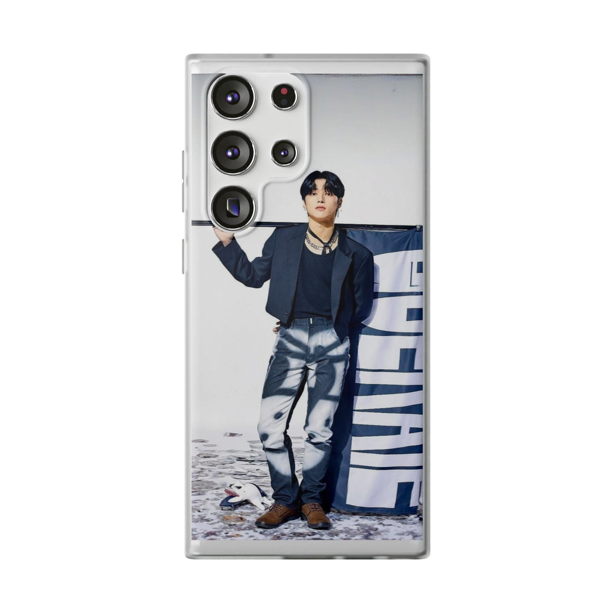 Ateez Wooyoung Cell Phone Case - iPhone, Samsung and Custom Covers - K - Pop Phone Covers, Gifts for Carats, SVT Stylish Cell Phone Accessories - Beyond The Shoppe