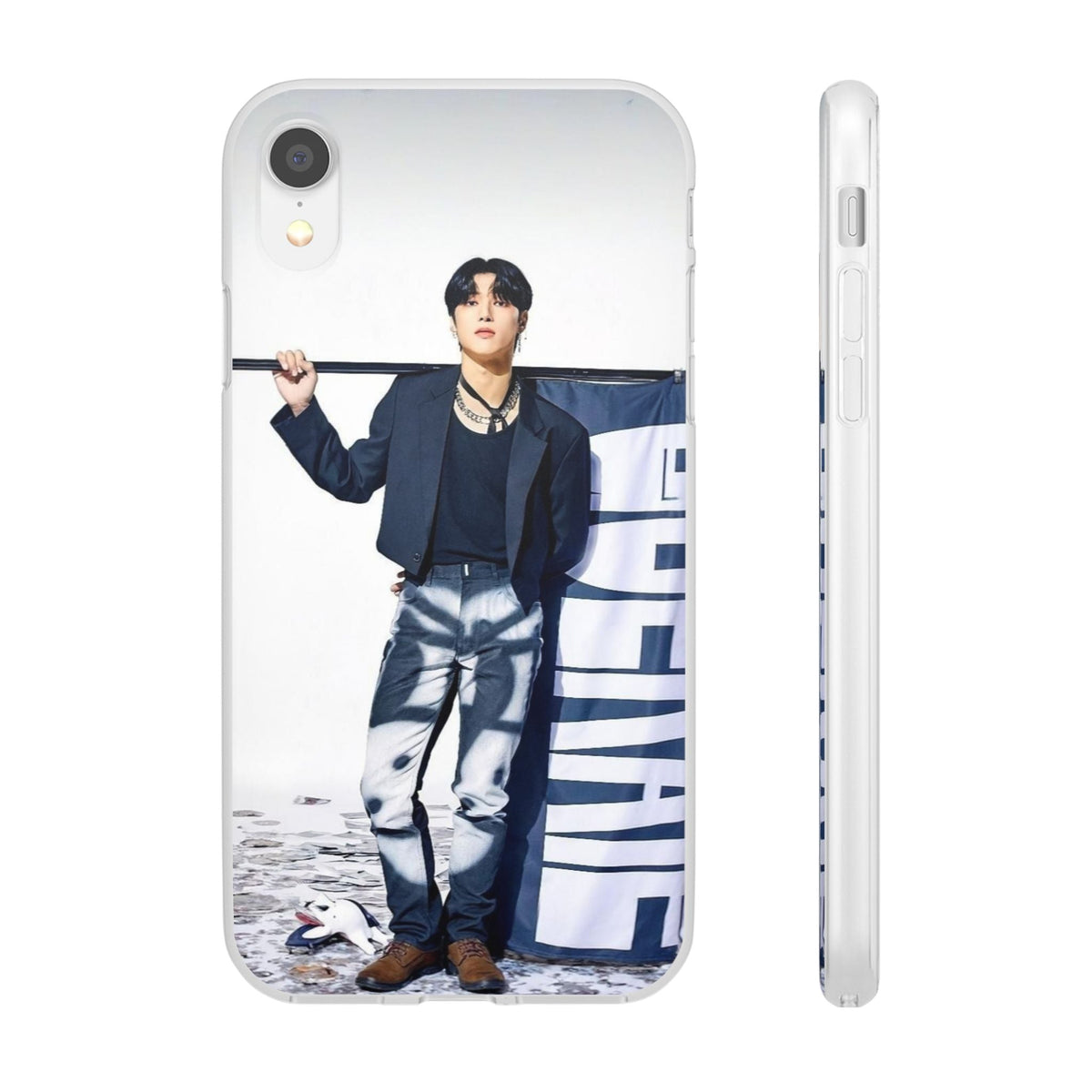 Ateez Wooyoung Cell Phone Case - iPhone, Samsung and Custom Covers - K - Pop Phone Covers, Gifts for Carats, SVT Stylish Cell Phone Accessories - Beyond The Shoppe
